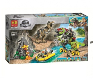 Jurassic World T-Rex Building Blocks Mechanic Dino740el
