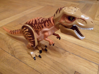 Jurský svet - Jurasský svetový bloky Tyrannosaur Dinosaurus 29 cm