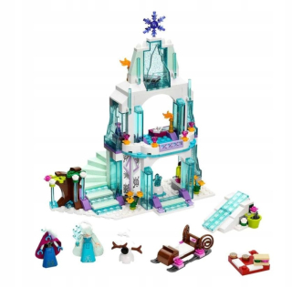 Elsa Frozen - Klocki kompatibilný s Lego Lord of Ice Frozen Elsa
