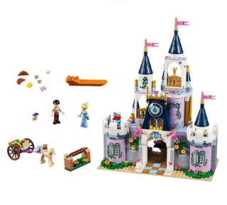 Popoluška - Klocki kompatibilný s hradom Lego Cinderella