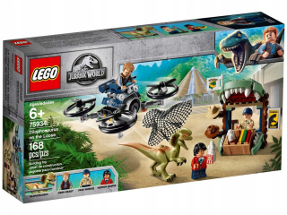 Jurský svet - LEGO JURASSIC WORLD DILOFOSAUR pre slobodu