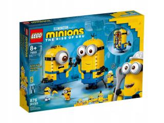 Mimoni - Lego papiere výrobky z blokov a ich 75551