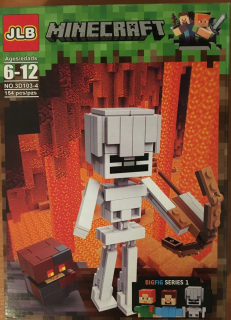 MINECRAFT - Minecraft Skeleton Blocks s Magma ako Lego