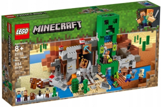 Minecraft bloky Creeperow Baňa