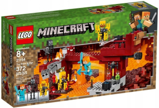 Minecraft bloky Most plameňov