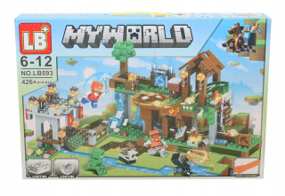 MINECRAFT  - Podložky minecraft môj svet poklad baňa 426 el
