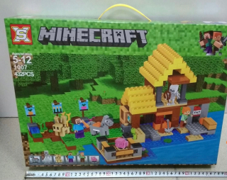 MINECRAFT - Minecraft My World Building Blocks Set of Figures Village