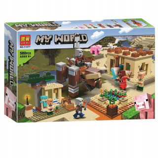 MINECRAFT - Minecraft Moje Svetové podložky Figurines Set