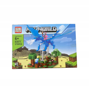 Súprava My World Modrý drak 2780 dielikov