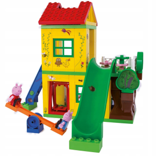 Pepa Pig - Peppa Guinea Blocks + 75el figúrky. Ihrisko