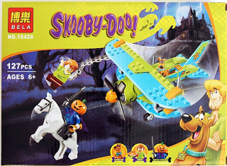 Scooby Doo - Scooby-doo bloky 127 prvkov, roviny