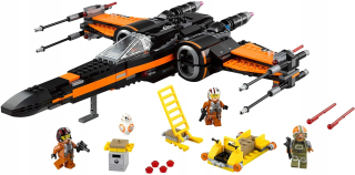 STAR WARS - Star Wars X-Wing Fighter Poe Fit 75102