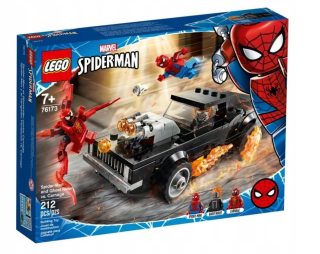 Super Heroes Spider Man a Ghost Rider vs Carnage 76173