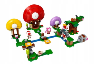 Super Mario - Super Mario Toad Tehly Hľadáte poklad - Set
