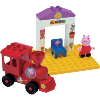 Pepa Pig - Peppa čerpadlo Klocks Duplo57072 Železničná zastávka