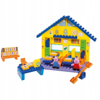 Pepa Pig - Stavebné bloky Big Peppa Peppa 87EL. Pohybujúce sa el.