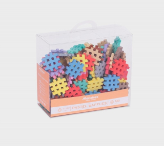 Podložky vafle mini pastel 140 prvky