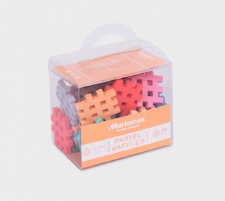 Podložky vaflové mini pastel 35 prvkov