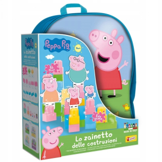 Pepa Pig - Bloky v batohu Peppa prasa