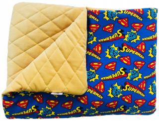 Superman - DUVET NÁKLAD PRE TROLLEY VELVETU 75X100 Superman