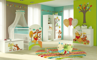 Medvedík Pú - Disney Standard Baby Boo 3 Elements 120x60
