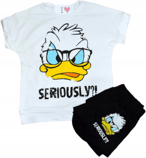 Káčer Donald - Nastavte Kaczor Donald Shorts + T-Shirt 158