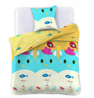 HELLO KITTY Súprava podstielky deoking 200 cm x 135cm