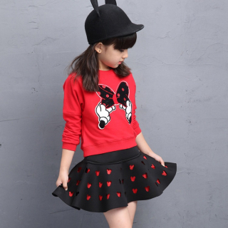 Minnie Mouse - Sada sukne a myš Minnie 5-6 rokov