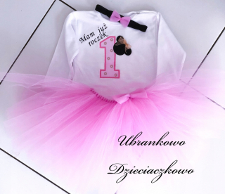 Minnie Mouse - Súpravy k narodeninám outfit1, 2 mici, Minnie
