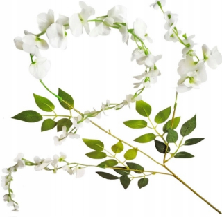 Umelá vetvička Kvet Wisteria Communion Wedding 110cm