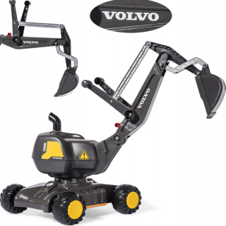 Detská bager Rolly hračky s vlastným pohonom Volvo
