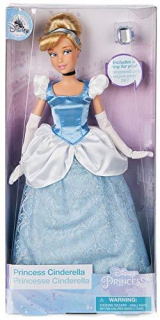 Popoluška - Cinderella Cinderrella 30cm Ring Disney Store 24h