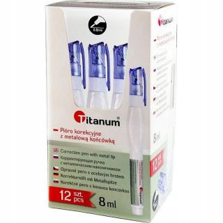 Korektor v 8ml pero (12 ks)