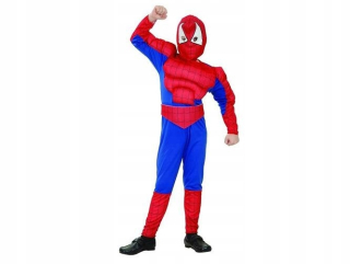 SPIDERMAN - Kostým Muž Spider - Spiderman s svalymi
