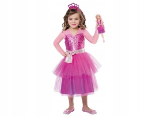 Barbie - Kostým kostým princezná Barbie 5/7 rokov 116cm