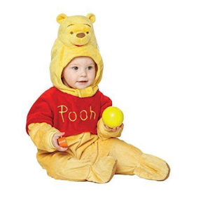 Medvedík Pú - Kostým oblečenie Winnie POOH 3-6M 64-72 cm