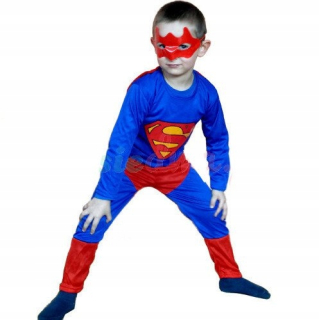 Superman - Kostým pre deti Superman Veľkosť L, 7-8 rokov