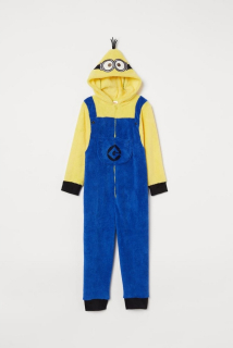 Mimoni - Kostým, pyžamá, h & m 110 kombinéza