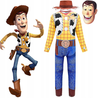 TOY STORY - Kostým kostým Skinny Toy Story Kowboy 110-160 110