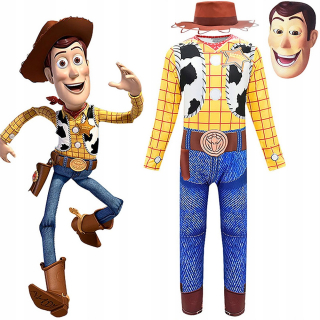 TOY STORY - Kovbojský kostým Skinny Toy Story 110 - 160 160