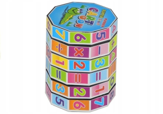 STEFFI bábika - Vzdelávacia kocka matematický valček puzzle