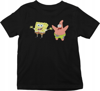 Spongebob - Detské tričko L - Spongebob Starfish