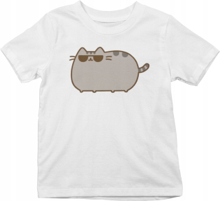 Pusheen - Detské tričko - Pusheen v okuliaroch