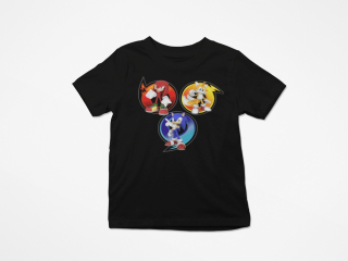SONIC hračky - Detské Sonic EXE T-SHIRTVY Zvolite super kvalitu