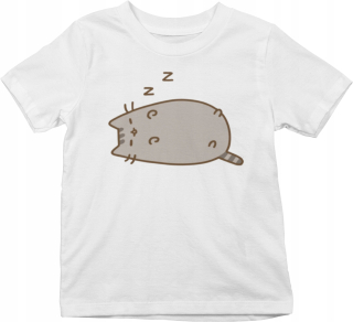 Pusheen - XL detské tričko - Sleepy Pushen