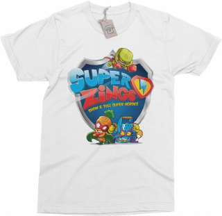 SUPER ZINGS - Super Zings Detské tričko. Farby L 128