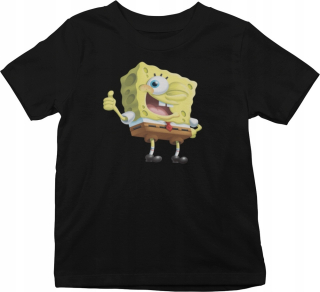 Spongebob - Tričko tričko xxs - Spongebob vzory!