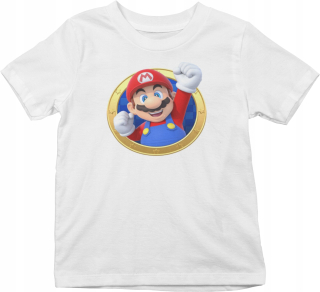 Super Mario - Tričko tričko XXXS -SUPER MARIO DESIGN