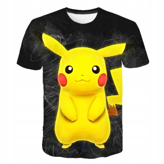 Pokémoni - Tričko pre deti Pokemon Detektív Pikachu 3D