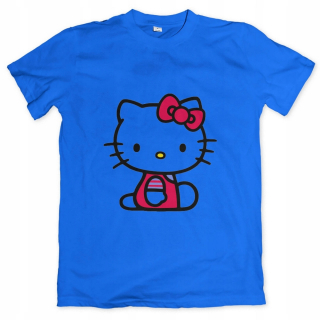HELLO KITTY Hellookitty-02 Modré tričko R.152